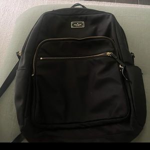Black Kate spade backpack